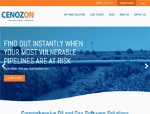 Tablet Screenshot of cenozon.com